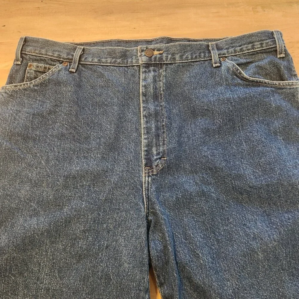 Dickies Denim Carpenter Shorts Relaxed Fit Stretch Skater Mens Size‎ 42 EUC
